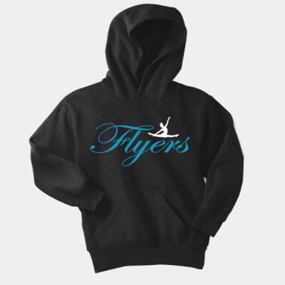 GLITTER LOGO - Youth Core Fleece Pullover Hooded Sweatshirt Thumbnail