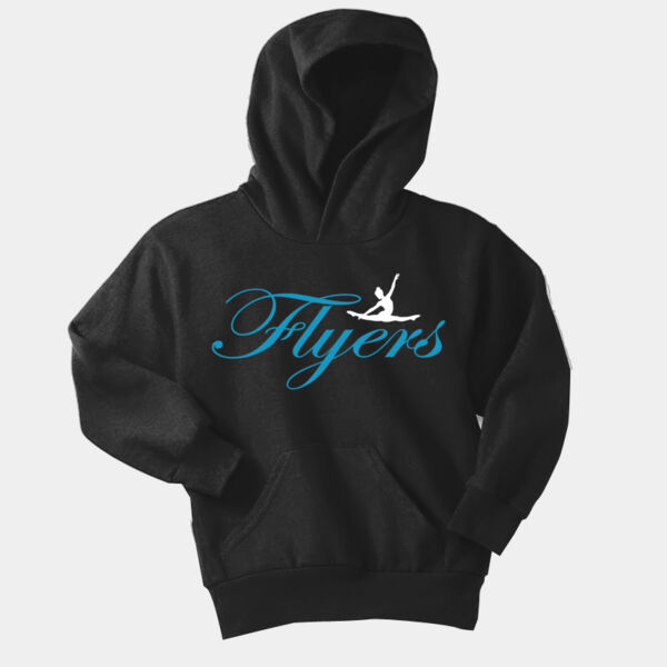 GLITTER LOGO - Youth Core Fleece Pullover Hooded Sweatshirt Thumbnail