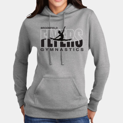 WAVE - Ladies Core Fleece Pullover Hooded Sweatshirt Thumbnail