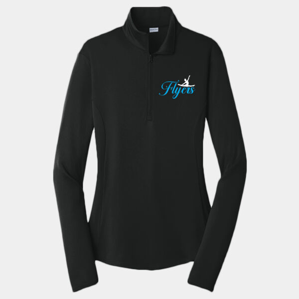 SCRIPT - Youth PosiCharge ® Competitor 1/4 Zip Pullover - Ladies PosiCharge ® Competitor 1/4 Zip Pullover Thumbnail