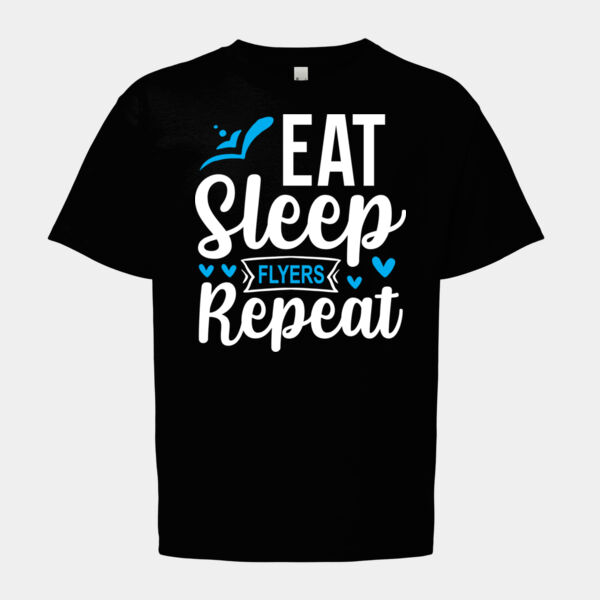 EATSLEEPFLYERSREPEAT - Softstyle® Youth T-Shirt Thumbnail
