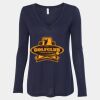Women's Flowy Long Sleeve V-Neck Tee Thumbnail