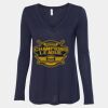 Women's Flowy Long Sleeve V-Neck Tee Thumbnail