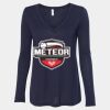 Women's Flowy Long Sleeve V-Neck Tee Thumbnail