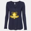 Women's Flowy Long Sleeve V-Neck Tee Thumbnail