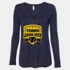 Women's Flowy Long Sleeve V-Neck Tee Thumbnail