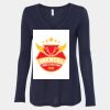 Women's Flowy Long Sleeve V-Neck Tee Thumbnail