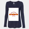 Women's Flowy Long Sleeve V-Neck Tee Thumbnail