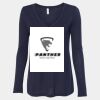 Women's Flowy Long Sleeve V-Neck Tee Thumbnail