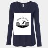 Women's Flowy Long Sleeve V-Neck Tee Thumbnail