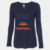 Women's Flowy Long Sleeve V-Neck Tee Thumbnail