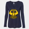 Women's Flowy Long Sleeve V-Neck Tee Thumbnail