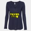 Women's Flowy Long Sleeve V-Neck Tee Thumbnail