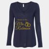 Women's Flowy Long Sleeve V-Neck Tee Thumbnail