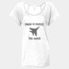 Women’s Flowy Raglan Tee Thumbnail