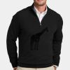 Cotton Stretch 1/4 Zip Sweater Thumbnail