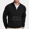 Cotton Stretch 1/4 Zip Sweater Thumbnail